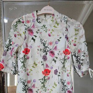 Ted baker size 0 flower dress